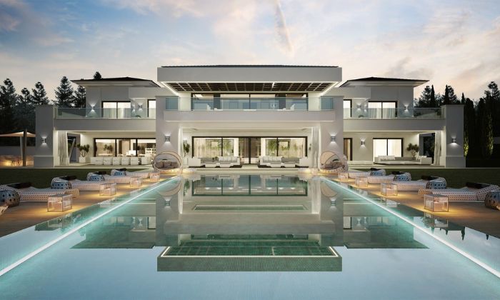 Furnished villas